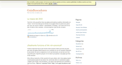 Desktop Screenshot of guia-buscadores.com