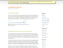 Tablet Screenshot of guia-buscadores.com